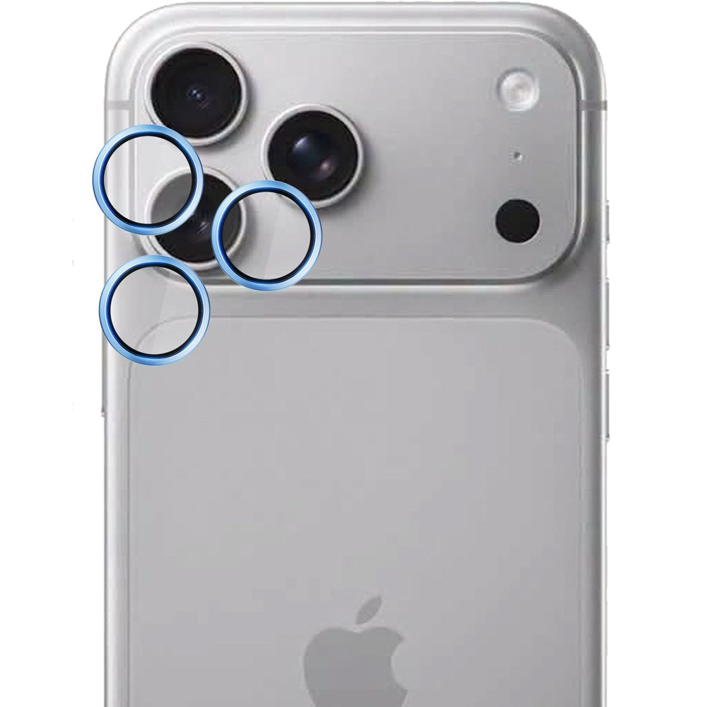 Objektivschutz für iPhone 18 Pro / Max, 3mk Hardy Lens Protection Pro, 1 Set, Hellblau (4/10)