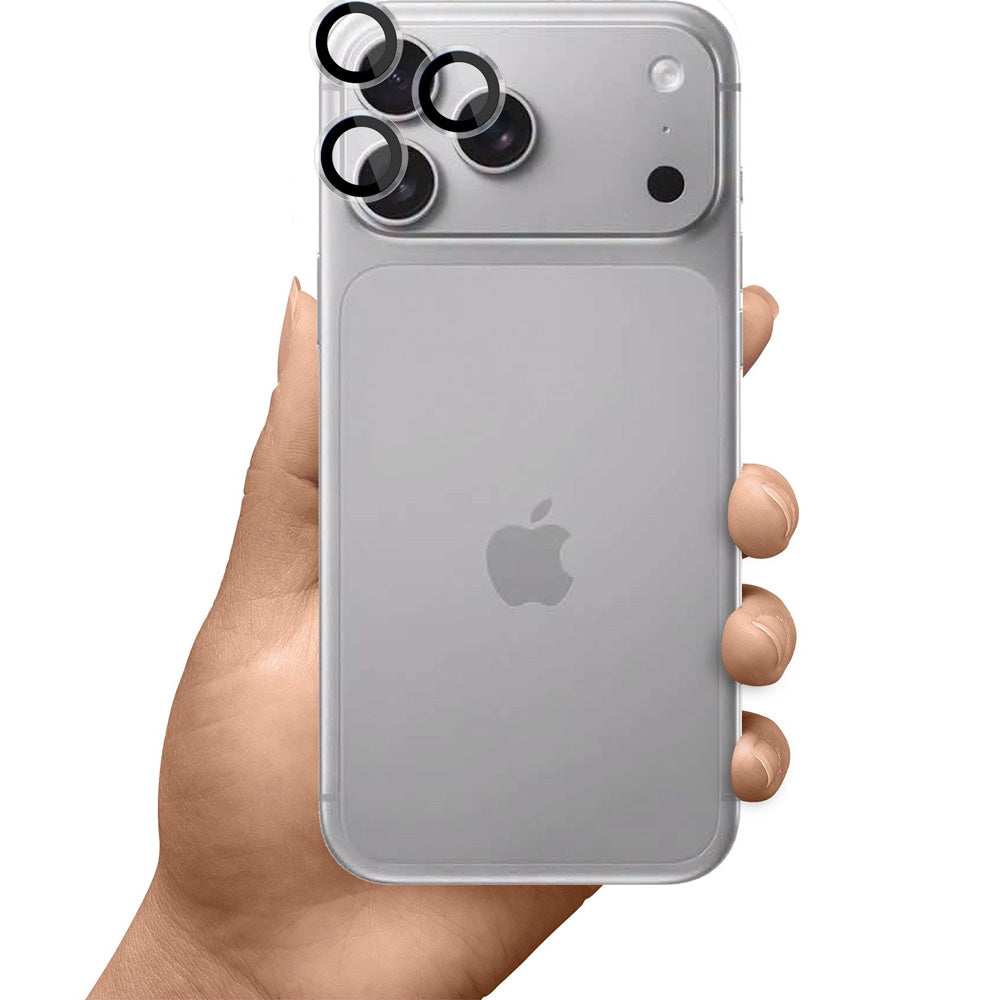 Objektivschutz für iPhone 18 Pro / Max, 3mk Hardy Lens Protection Pro, 1 Set, Transparent (5/10)