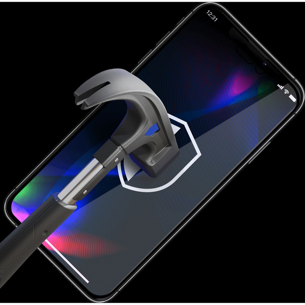 Universelle Rücken/Bildschirmfolie 3mk Hardy PROtector All-Safe, für jedes Smartphone-Modell