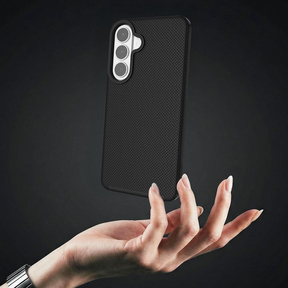 Handyhülle für Galaxy S26, 3mk Hardy Shockproof MagCase mit MagSafe, Schwarz