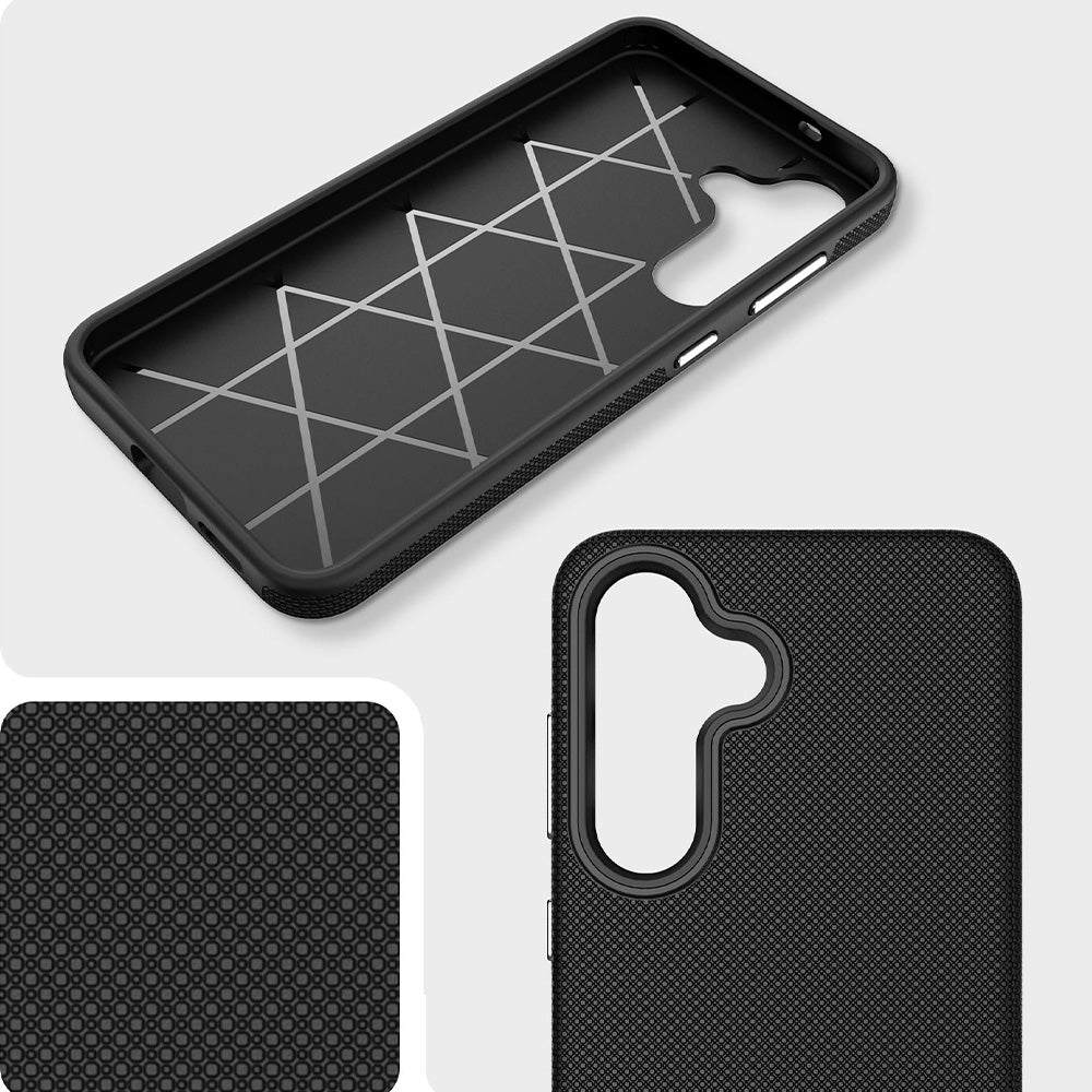 Handyhülle für Galaxy S26, 3mk Hardy Shockproof MagCase mit MagSafe, Schwarz