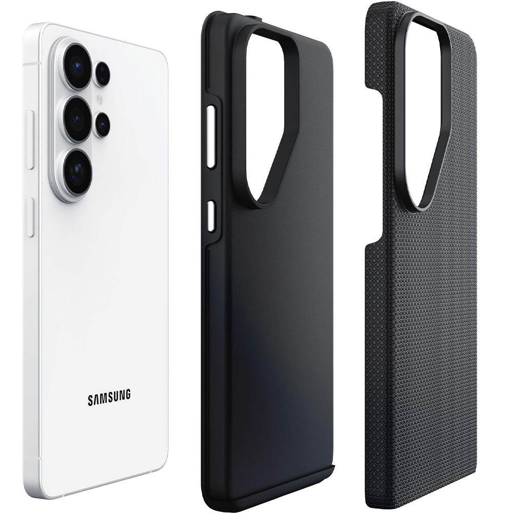 Handyhülle für Galaxy S26 Ultra, 3mk Hardy Shockproof MagCase mit MagSafe, Schwarz