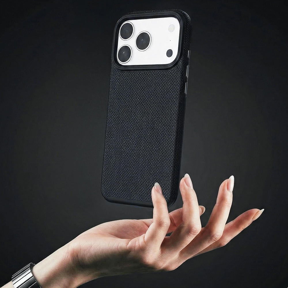 Handyhülle für iPhone 17 Pro Max, 3mk Hardy Shockproof MagCase mit MagSafe, Schwarz