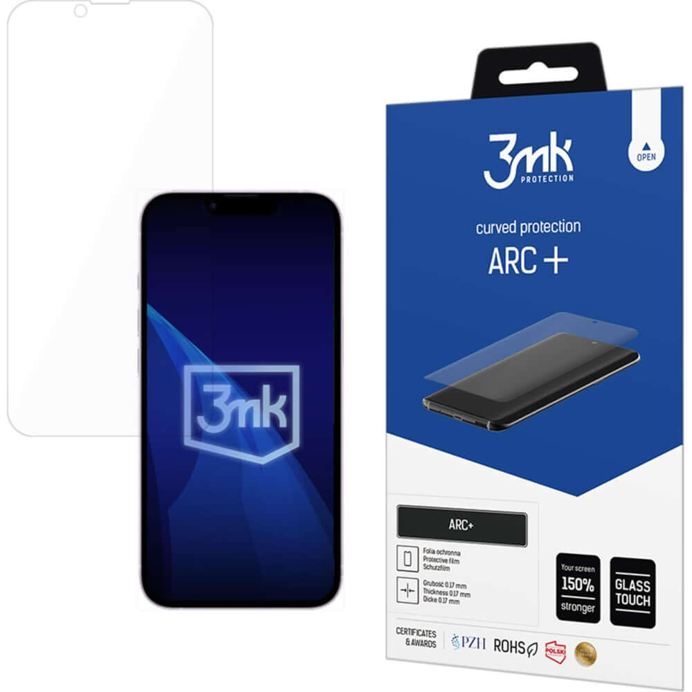 Schutzfolie für iPhone 17e / 16e, 3mk ARC+