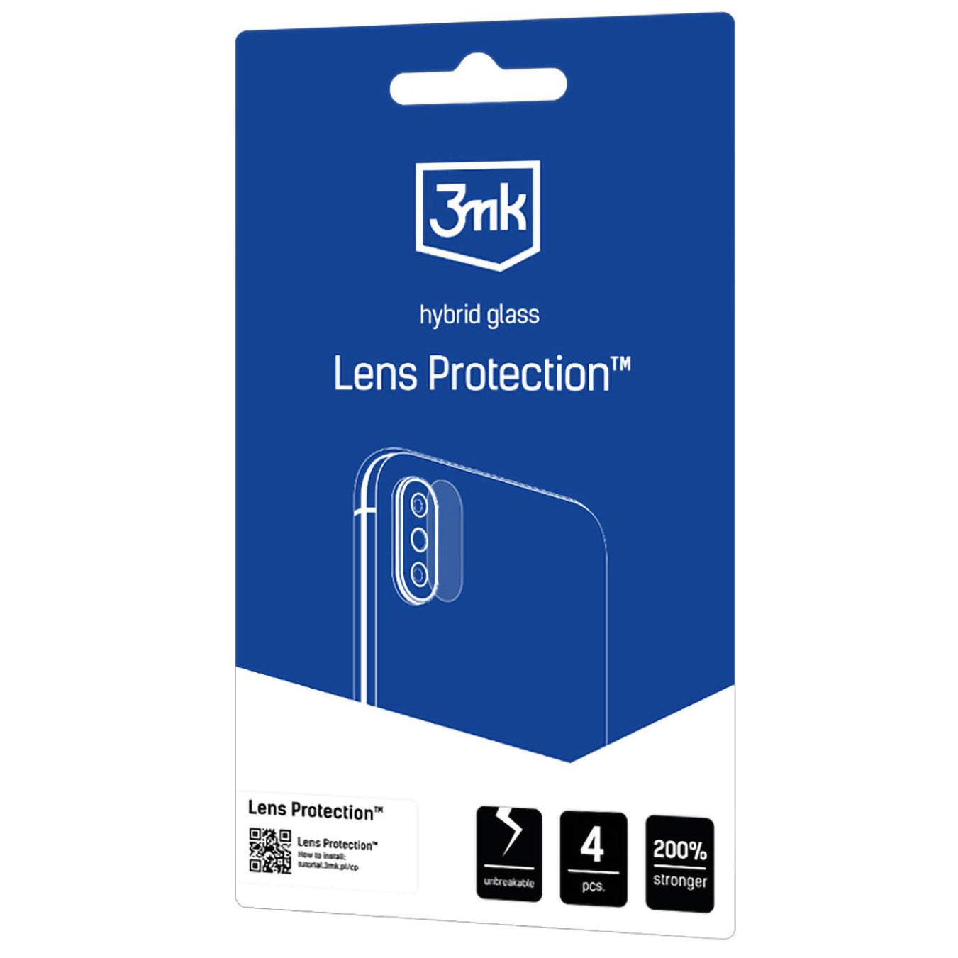 Objektivschutz für Galaxy M55 5G, 3mk Lens Protection, 4 Sätze