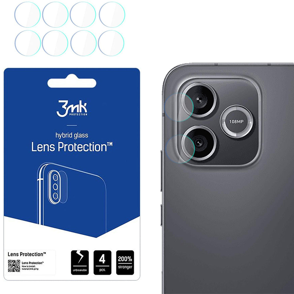 Objektivschutz für Honor 600 Lite 5G, 3mk Lens Protection, 4 Sätze