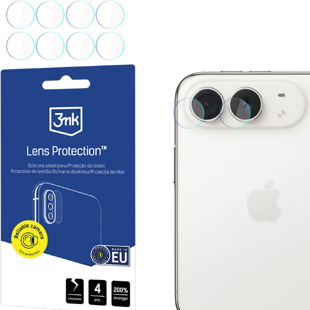 Objektivschutz für iPhone Duo, 3mk Lens Protection, 4 Sätze (1/2)
