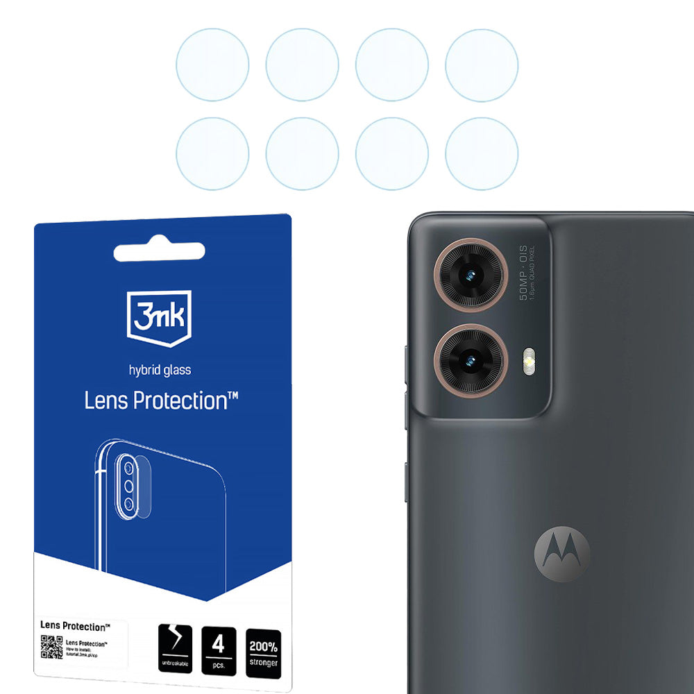 Objektivschutz für Moto G85 5G, 3mk Lens Protection, 4 Sätze