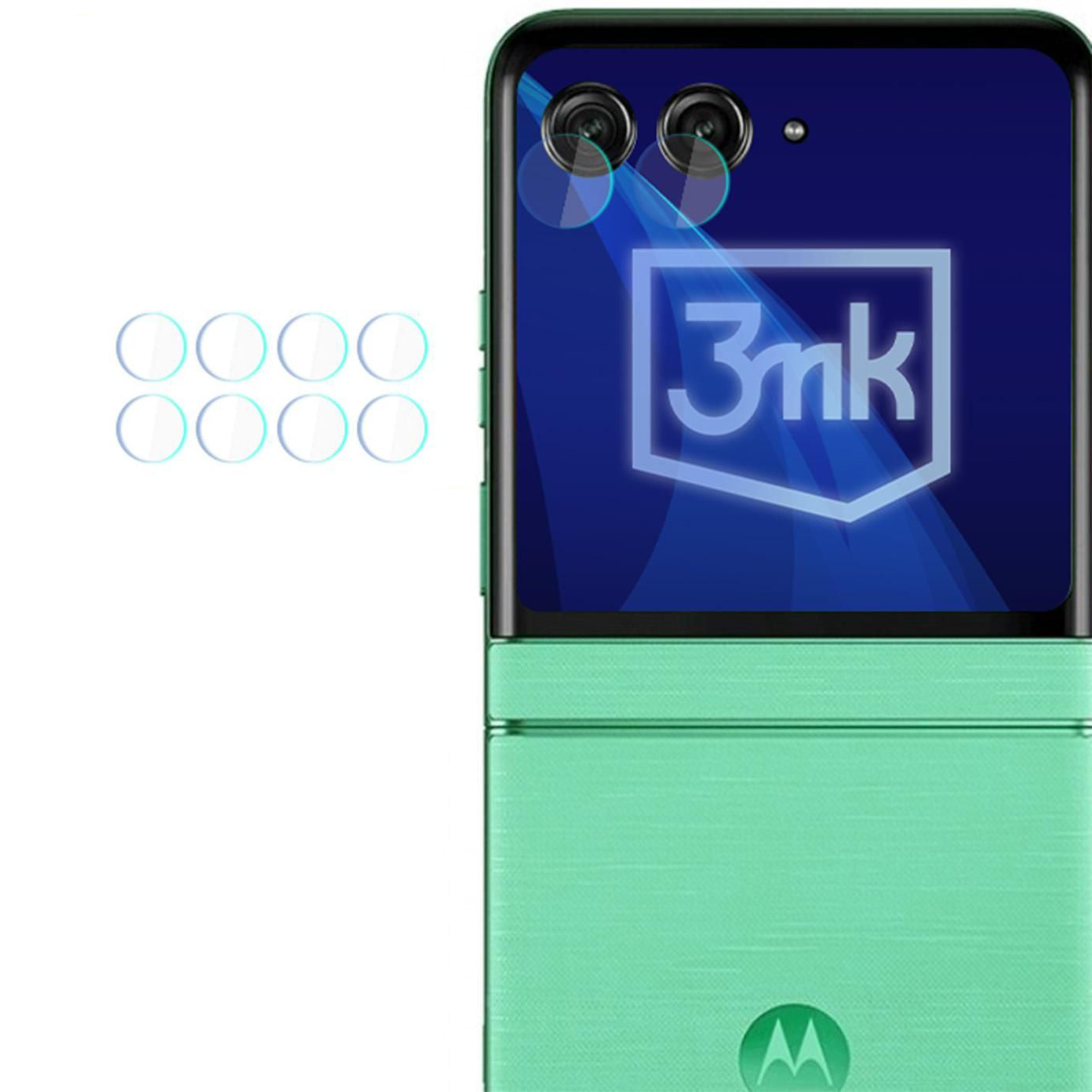 Objektivschutz für Motorola Razr 60, 3mk Lens Protection, 4 Sätze