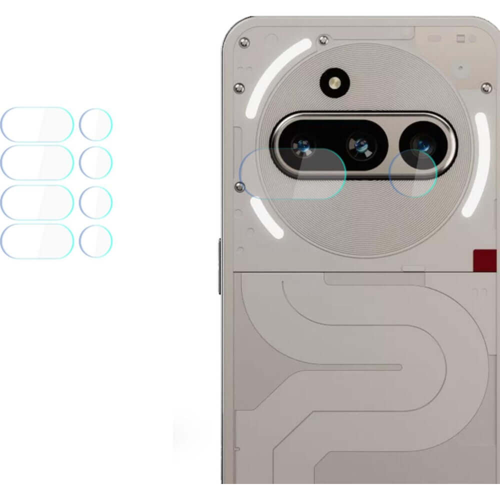 Objektivschutz für Nothing Phone (3a), 3mk Lens Protection, 4 Sätze