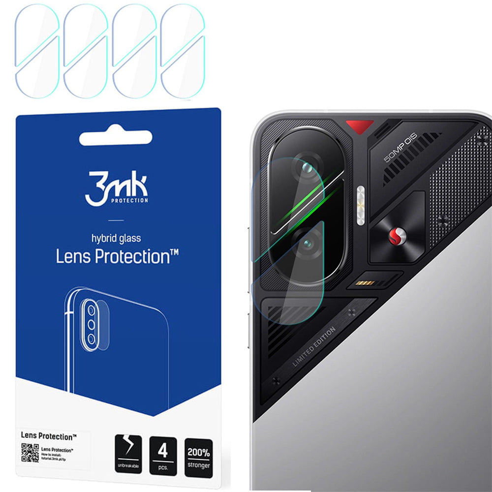 Objektivschutz für Xiaomi POCO F7, 3mk Lens Protection, 4 Sätze