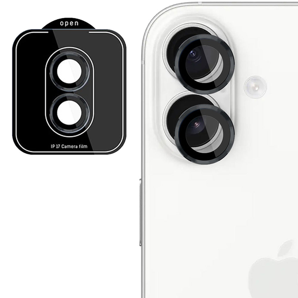 Objektivschutz für iPhone 17, 3mk Lens Protection Pro, Schwarz