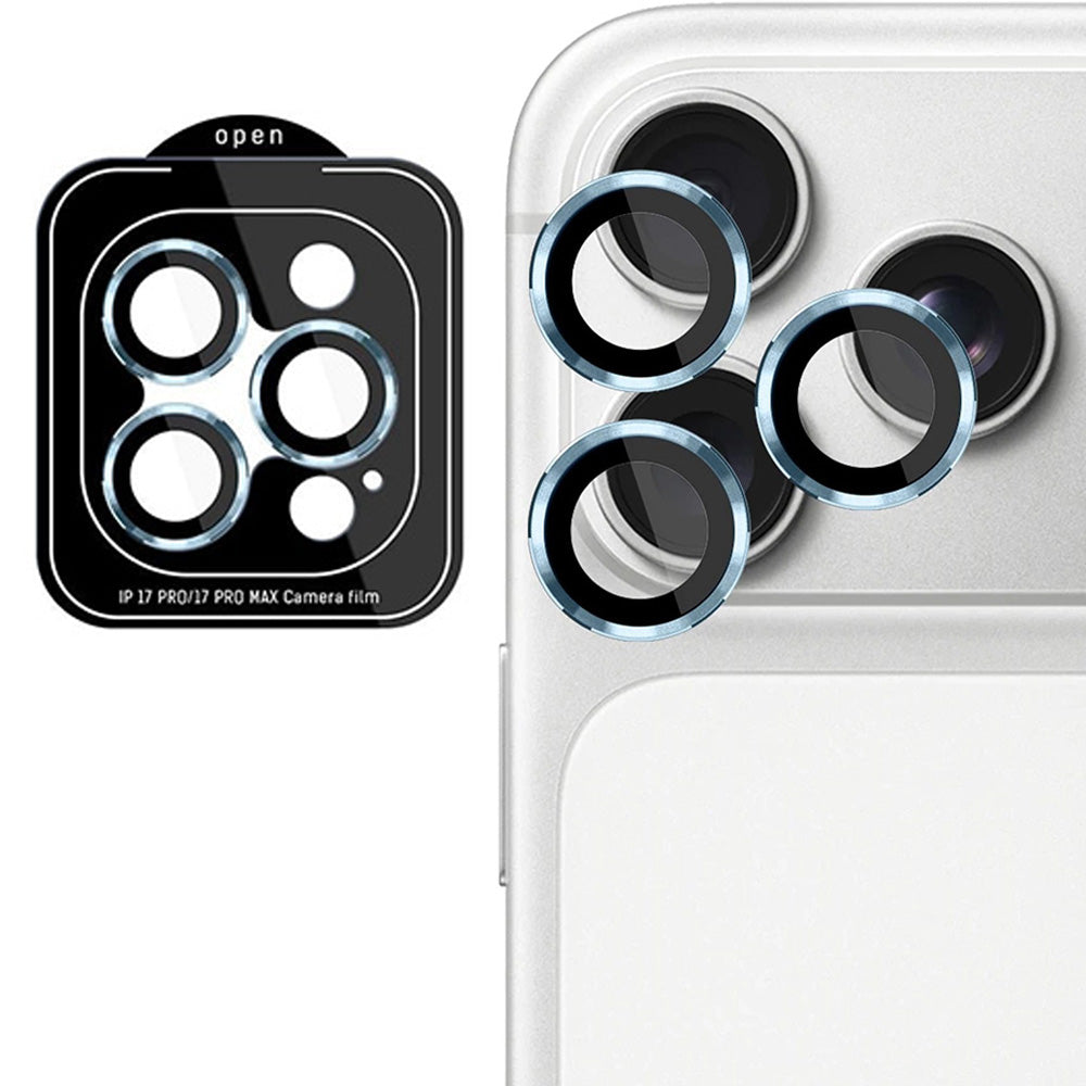 Objektivschutz für iPhone 17 Pro Max / 17 Pro, 3mk Lens Protection Pro, Blau