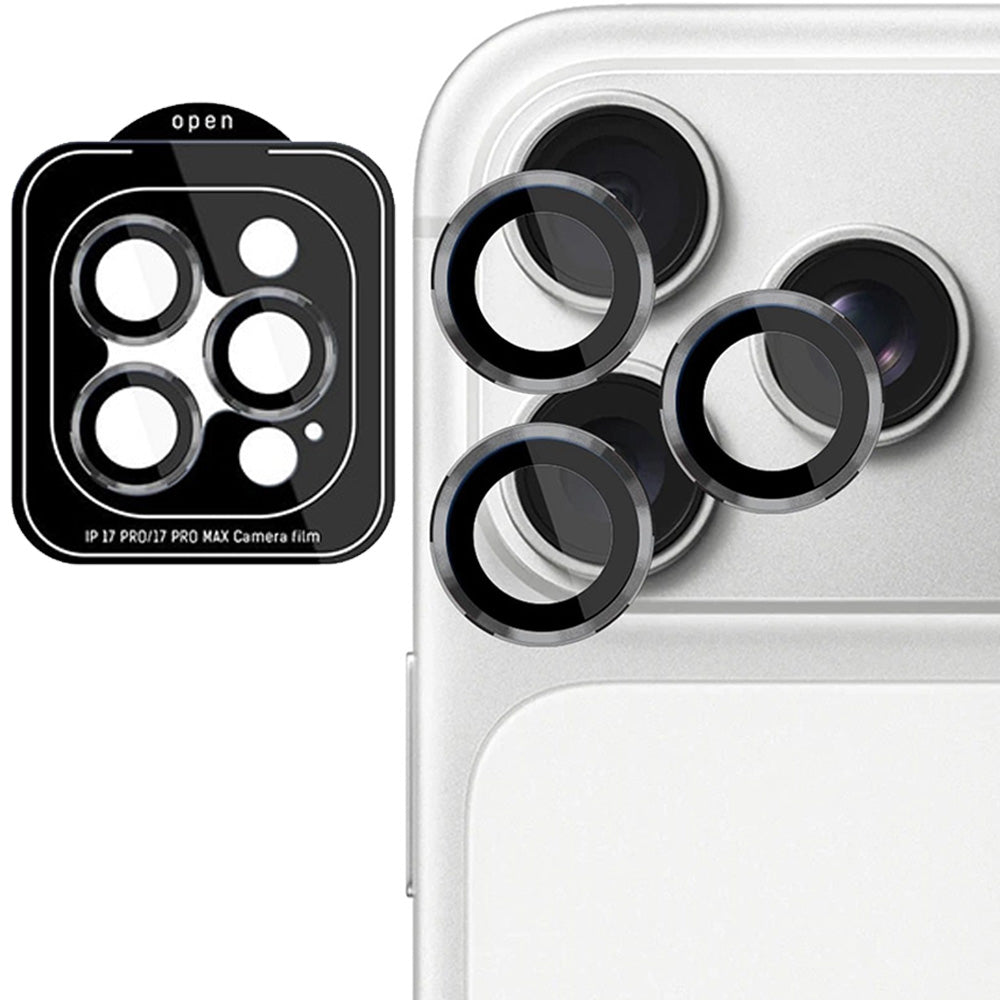 Objektivschutz für iPhone 17 Pro Max / 17 Pro, 3mk Lens Protection Pro, Grau