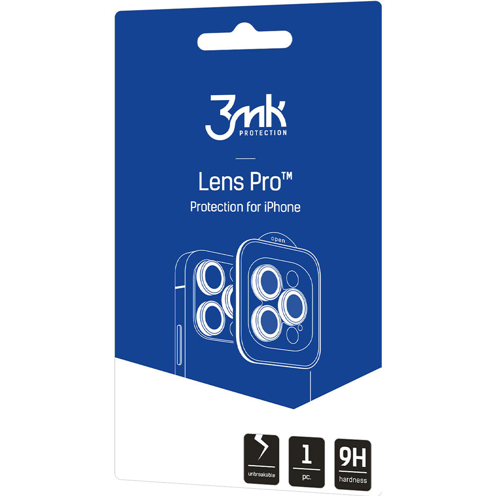 Objektivschutz für iPhone 17, 3mk Lens Protection Pro, Bunt