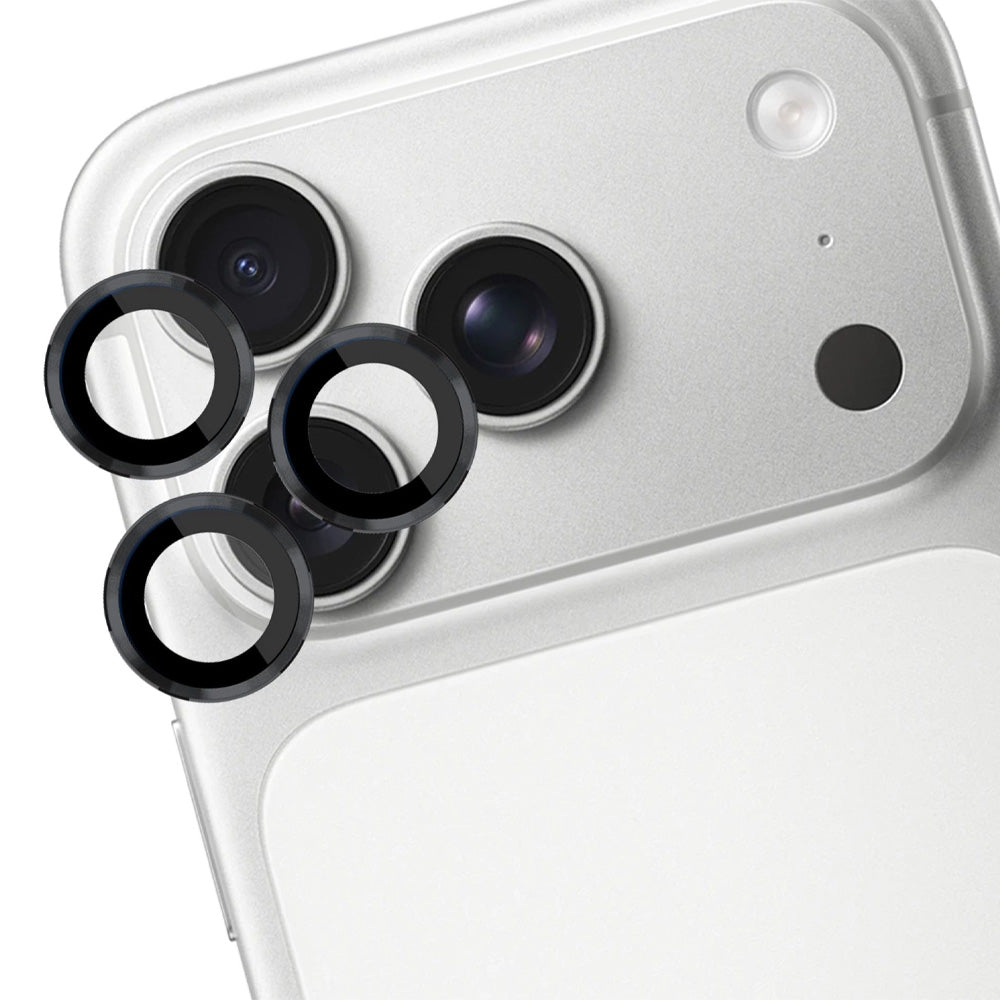 Objektivschutz für iPhone 18 Pro / Max, 3mk Lens Protection Pro, Schwarz (6/8)