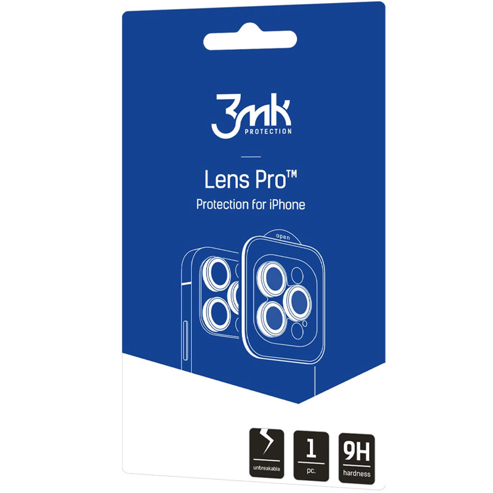 Objektivschutz für iPhone 18 Pro / Max, 3mk Lens Protection Pro, Transparent (8/8)