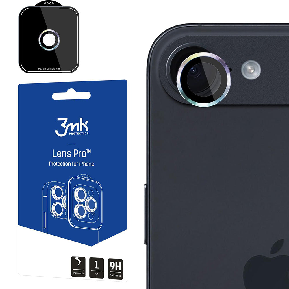 Objektivschutz für iPhone Air, 3mk Lens Protection Pro, Bunt