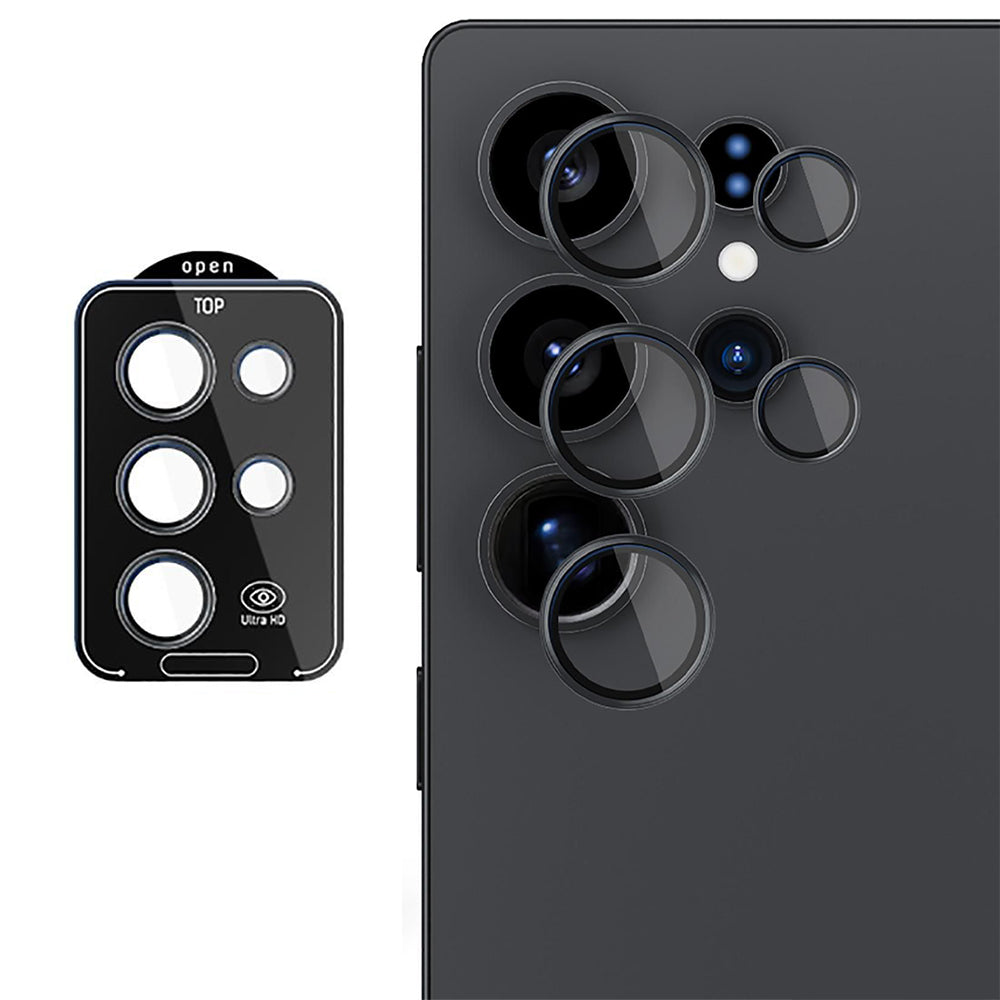 Objektivschutz für Samsung Galaxy S25 Ultra, 3mk Lens Protection Pro, Schwarz