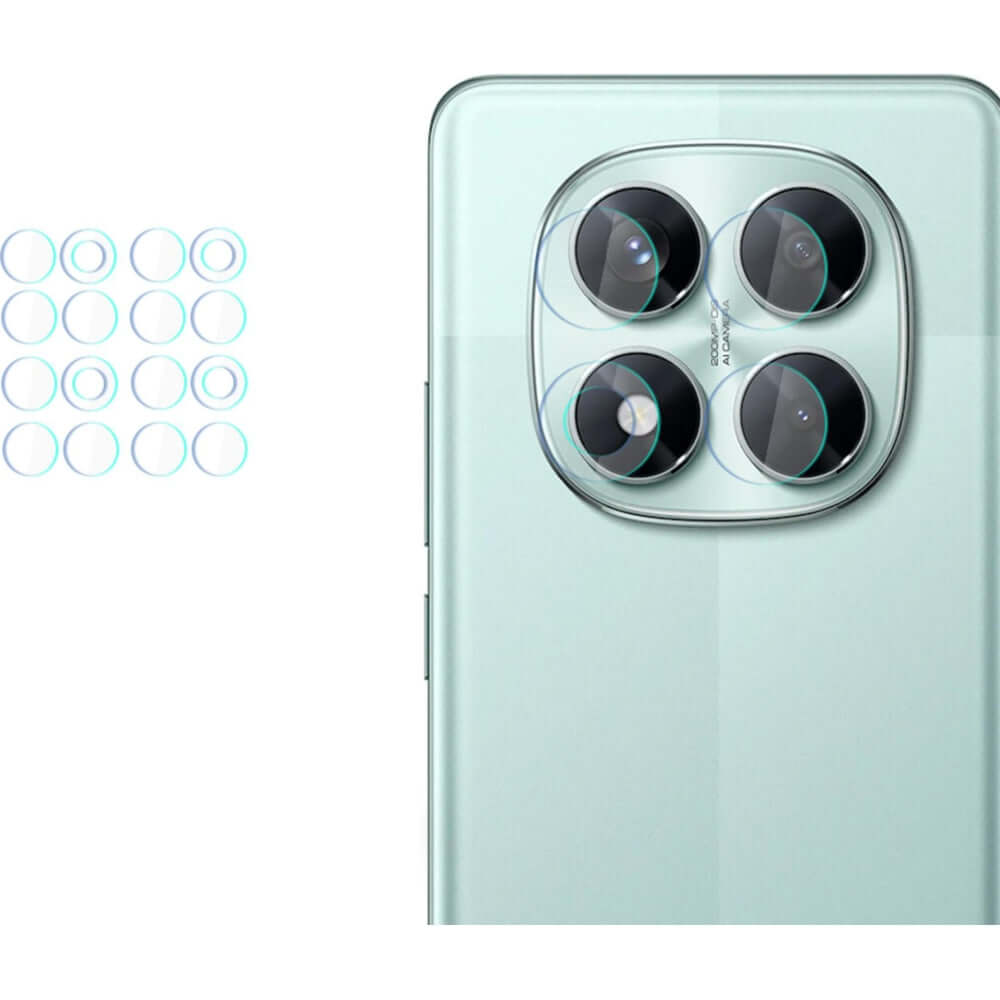 Objektivschutz für Xiaomi Redmi Note 14 Pro 5G, 3mk Lens Protection, 4 Sätze
