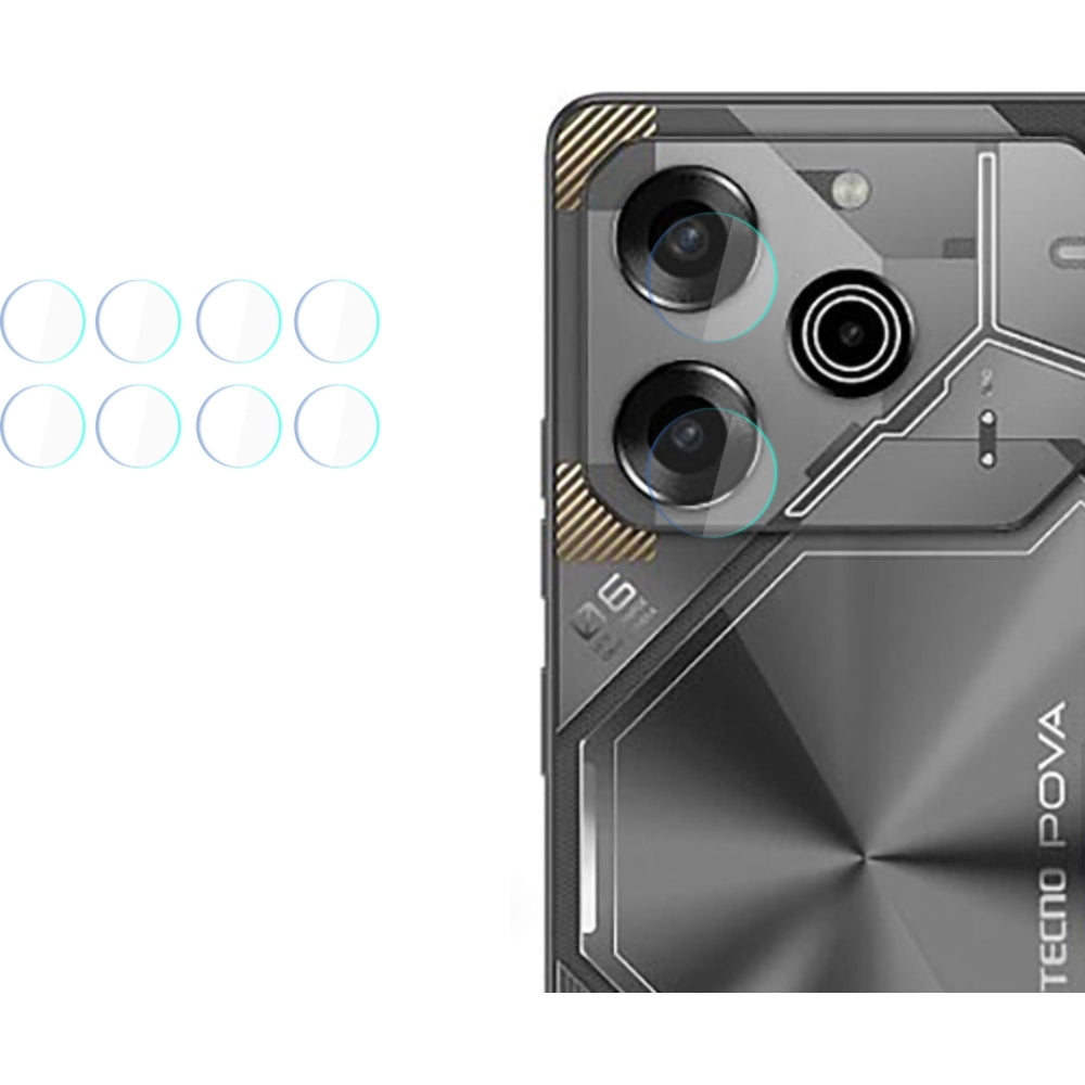 Objektivschutz für Tecno Pova 6 Neo, 3mk Lens Protection, 4 Sätze