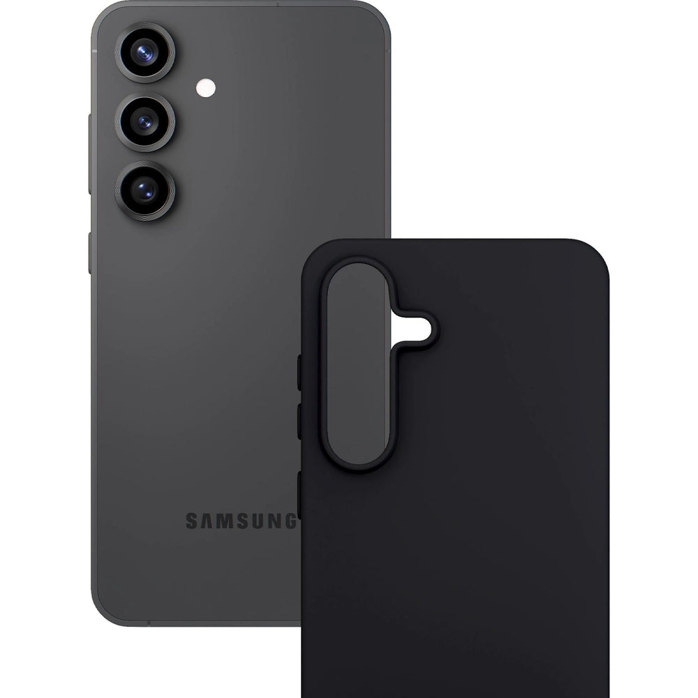 Handyhülle für Galaxy S25 FE, 3mk Matt Case, mattes Schwarz