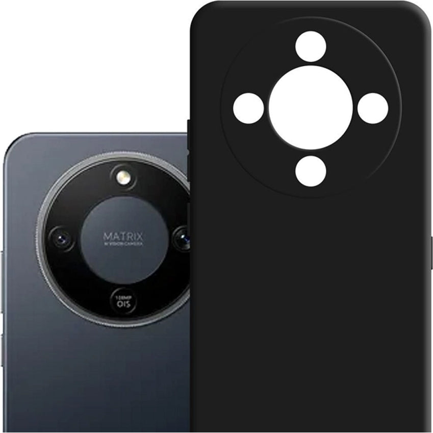 Handyhülle für Honor Magic8 Lite, 3mk Matt Case, Mattes Schwarz