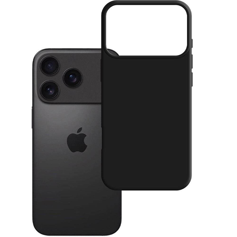 Handyhülle für iPhone 18 Pro / 17 Pro, 3mk Matt Case, Schwarz