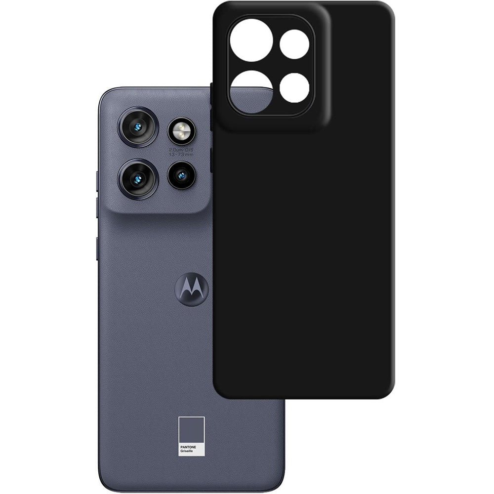 Handyhülle für Motorola Edge 50 Neo, 3mk Matt Case, mattes Schwarz