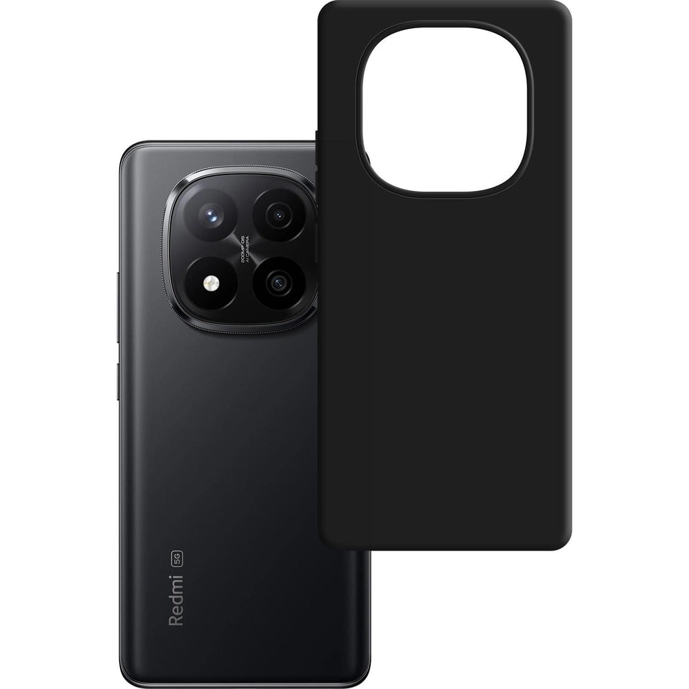 Handyhülle für Xiaomi Redmi Note 15 Pro 5G, 3mk Matt Case, mattes Schwarz