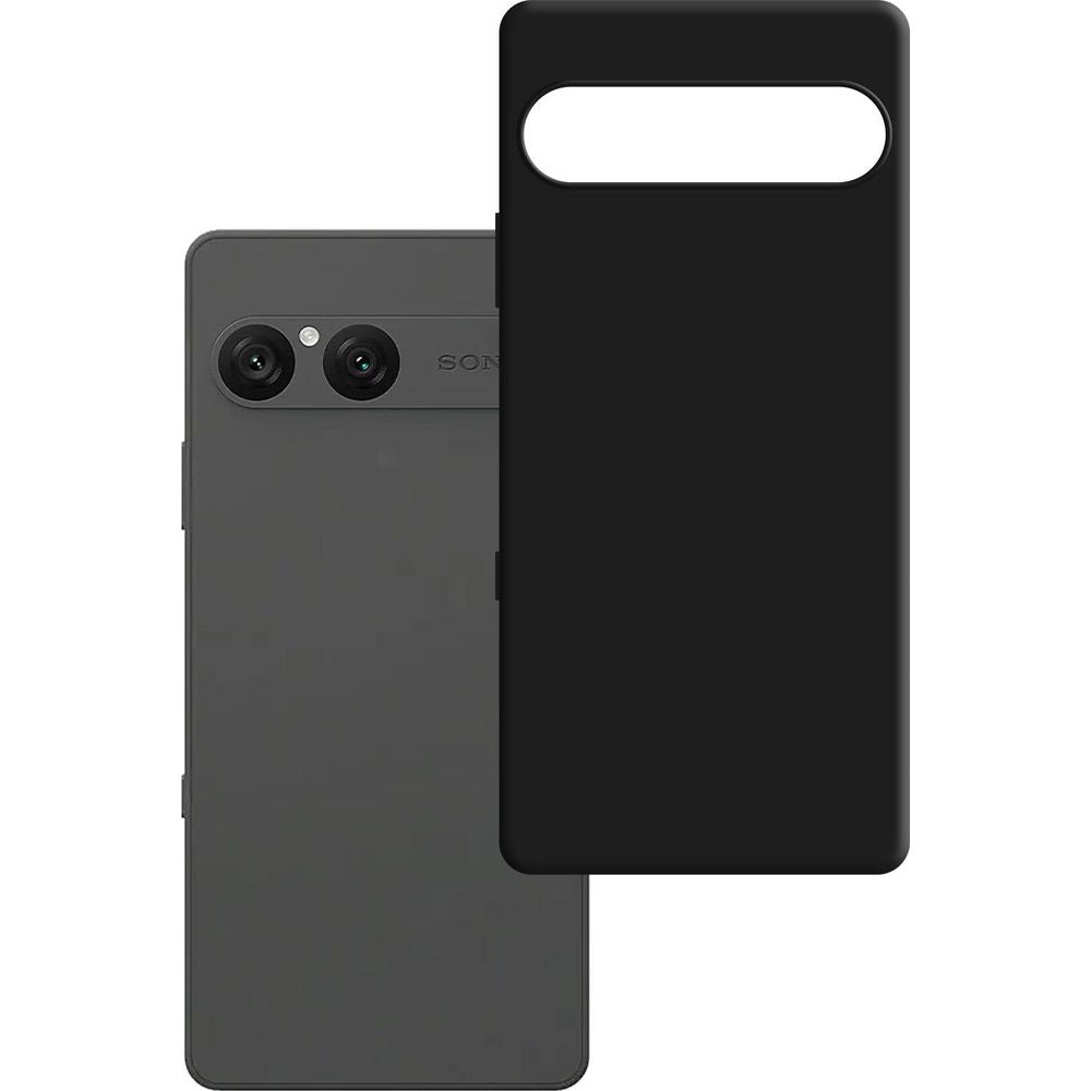 Handyhülle für Sony Xperia 10 VII, 3mk Matt Case, mattes Schwarz