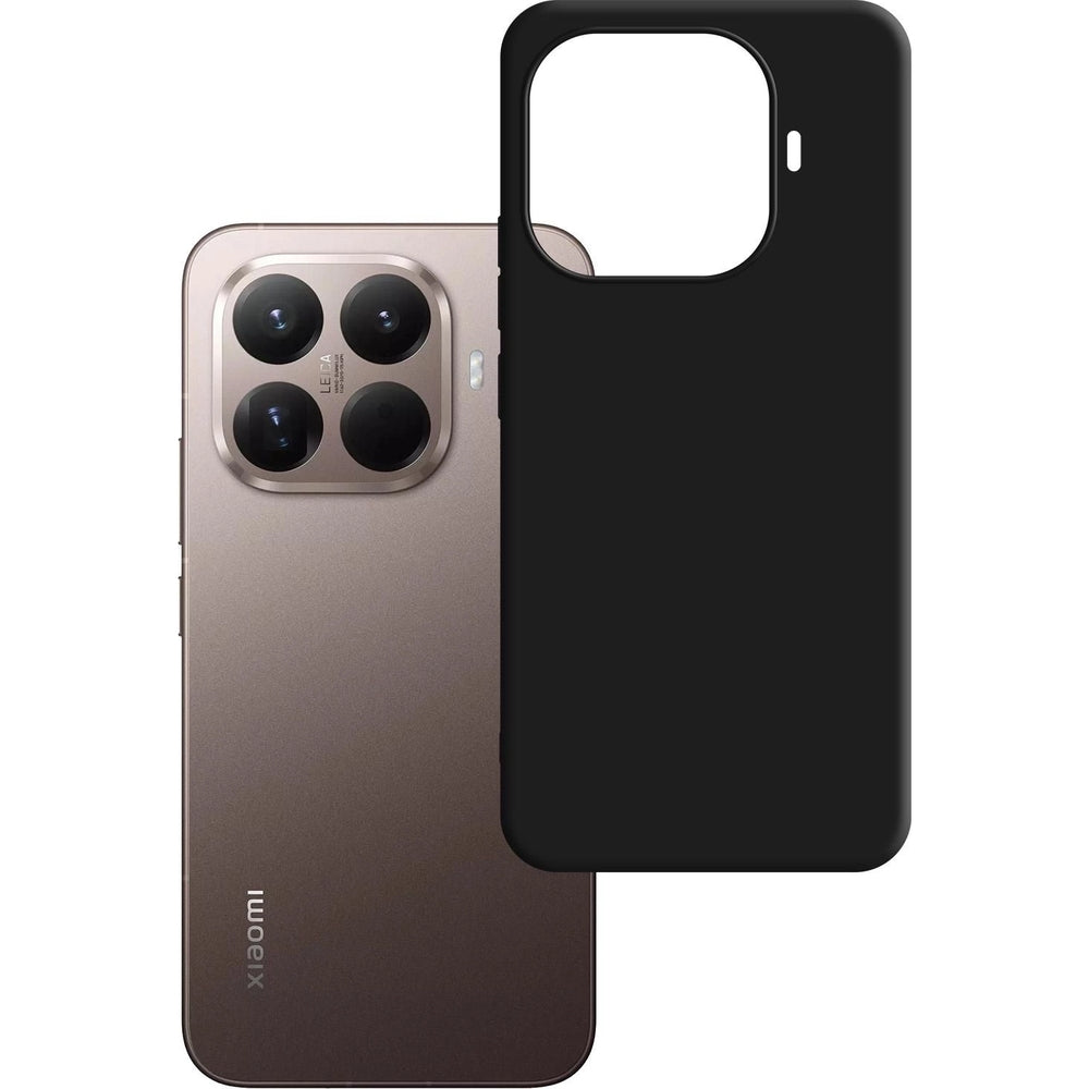Handyhülle für Xiaomi 15T Pro, 3mk Matt Case, mattes Schwarz