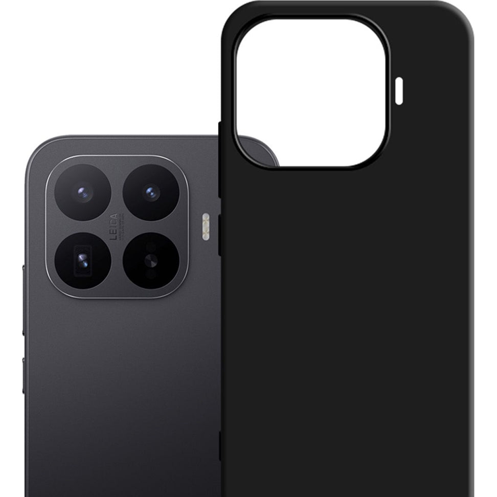 Handyhülle für Xiaomi 17T, 3mk Matt Case, mattes Schwarz