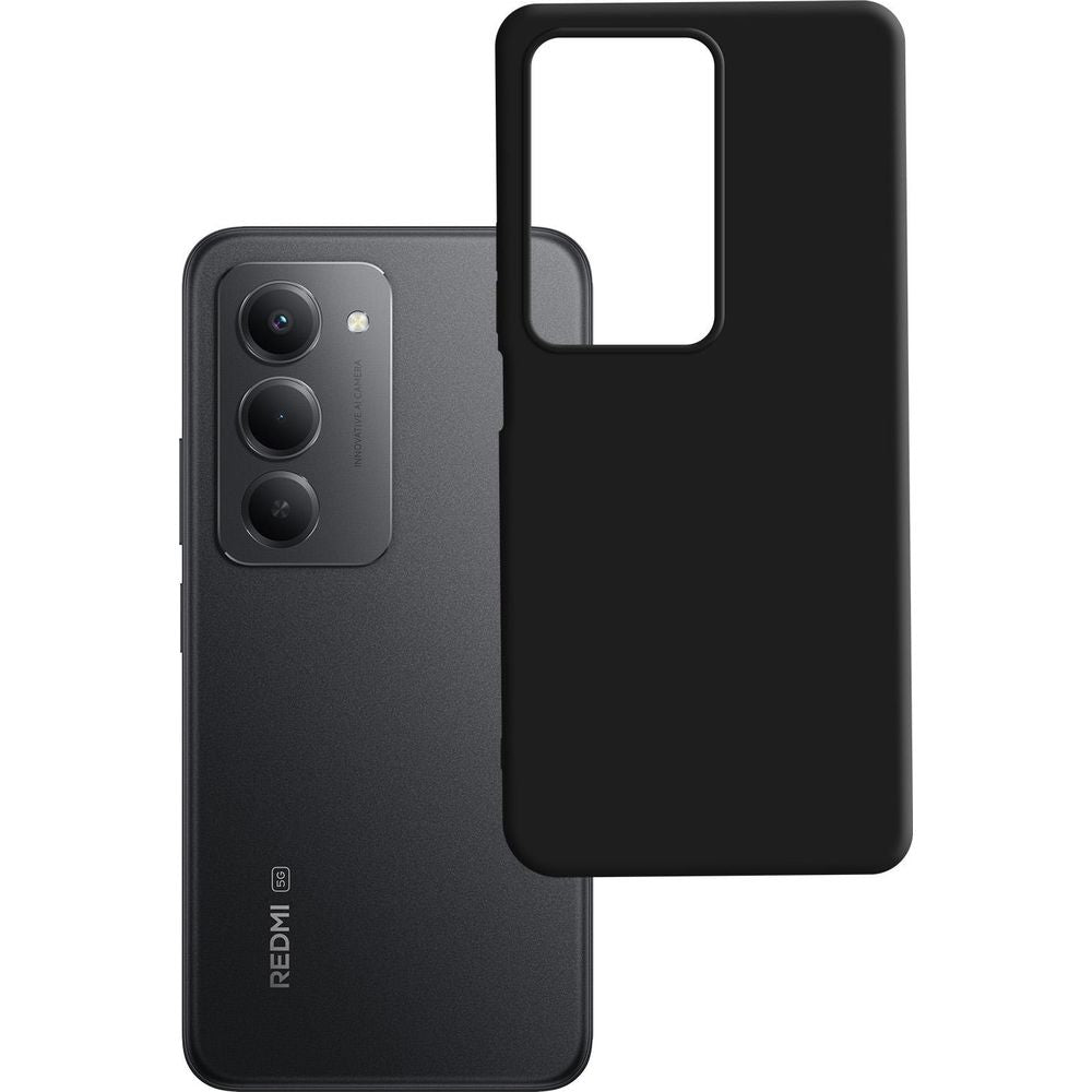 Handyhülle für Xiaomi Redmi 15 5G / 4G, 3mk Matt Case, mattes Schwarz
