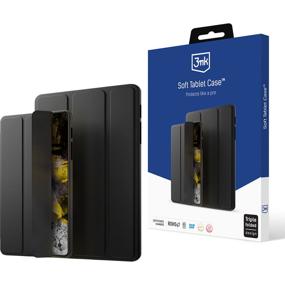 Schutzhülle 3mk Soft Tablet Case für Xiaomi Pad 6, Schwarz