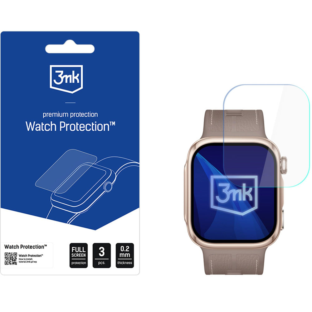 Hybridglas für Huawei Watch D3, 3mk Watch Protection, 3 Stück (2/3)