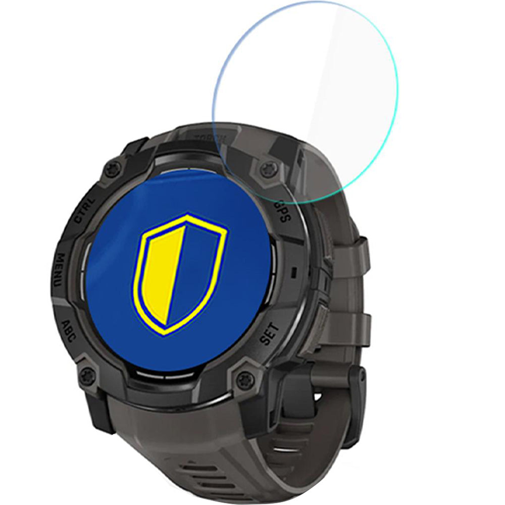 Hybridglas für Garmin Instinct 3 50 mm, 3mk Watch Protection, 3 Stück