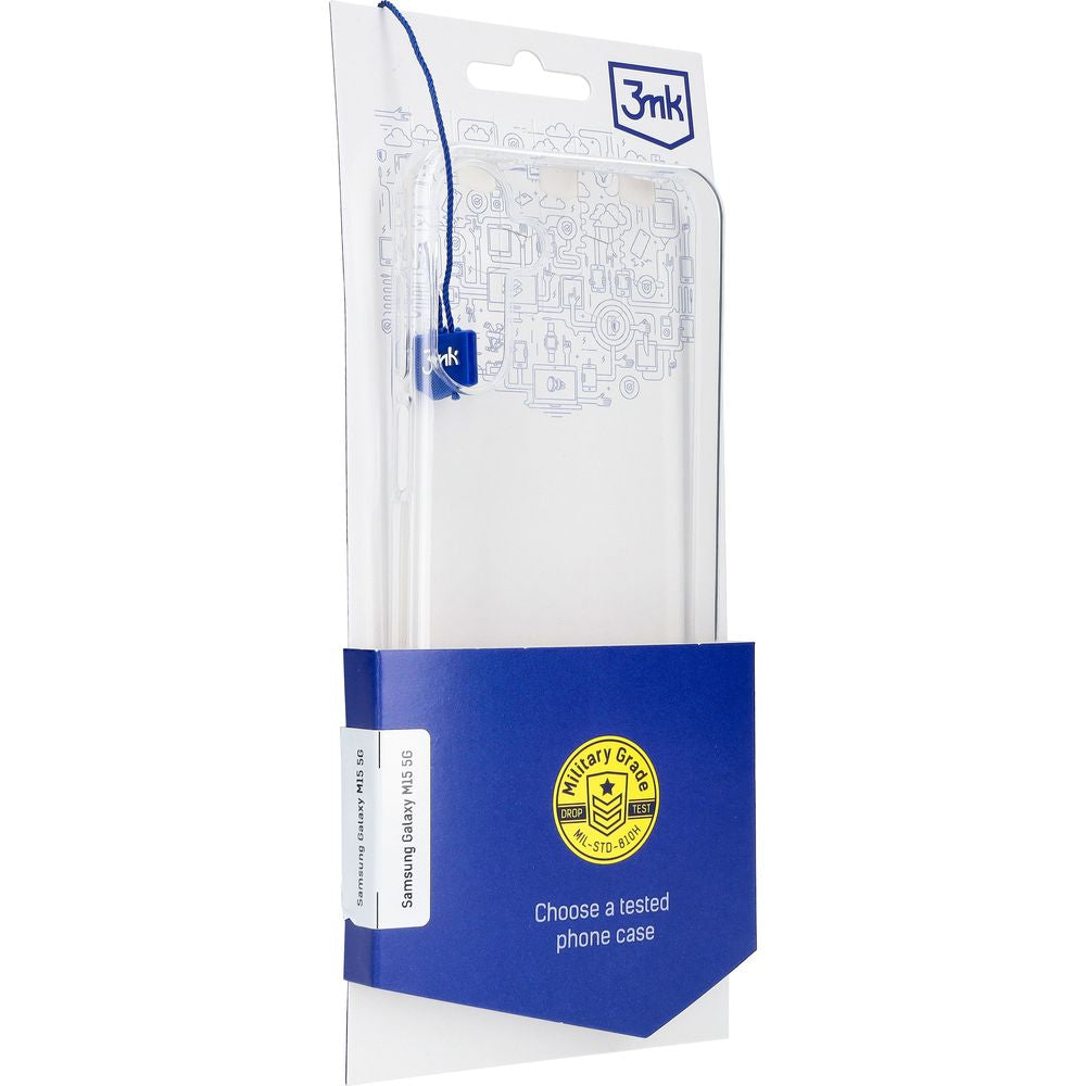 Schutzhülle für Samsung Galaxy M15 5G, 3mk Clear Case, Transparent