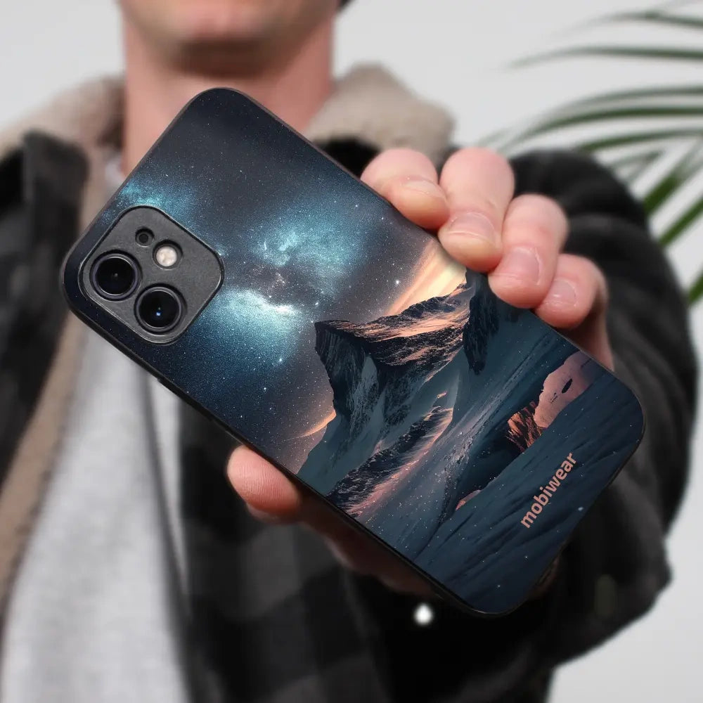 Handyhülle für Oppo A60 4G, Mobiwear Glossy Case, Nachtberg
