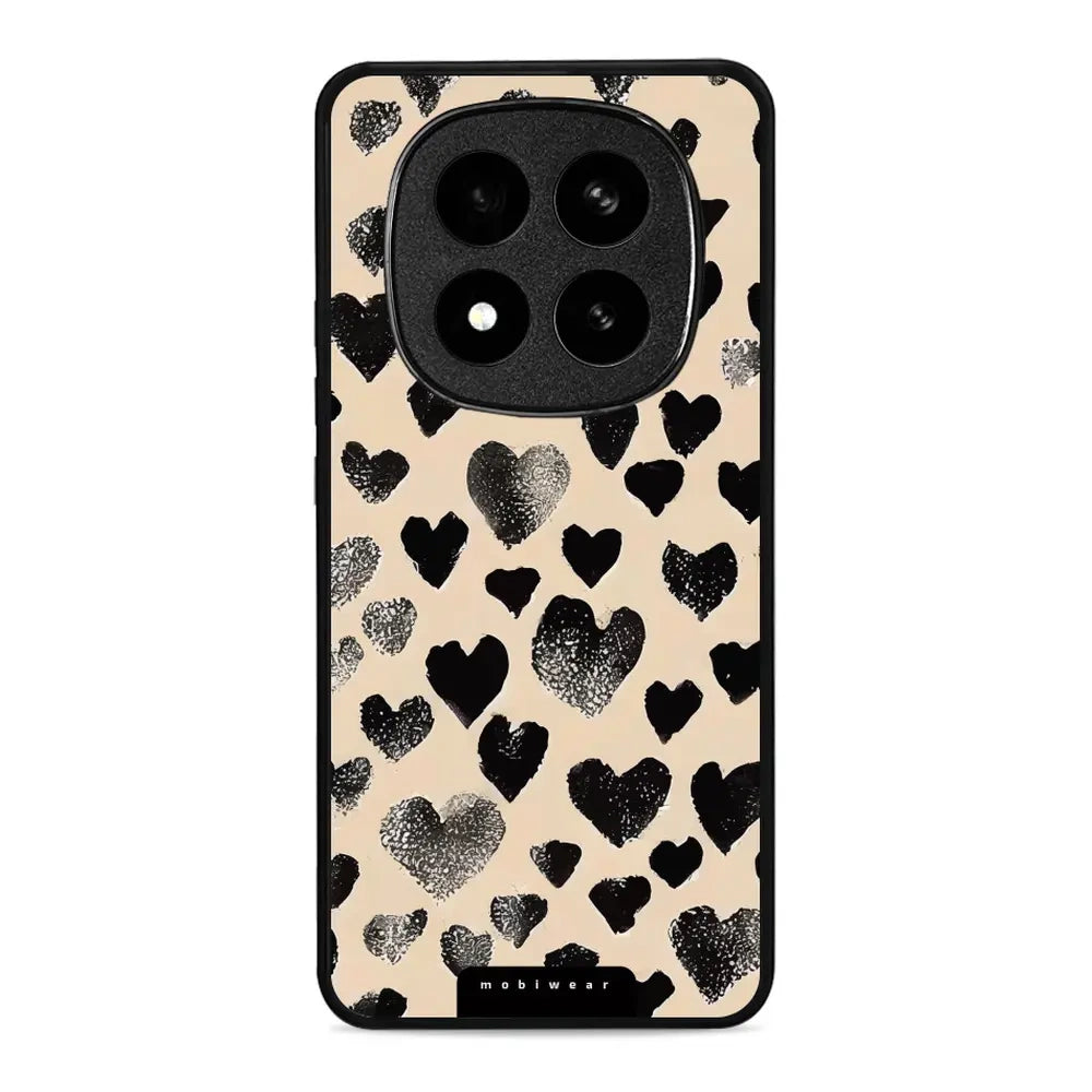 Handyhülle für Xiaomi Redmi Note 14 Pro Plus 5G, Mobiwear Glossy Case, Beige Liebe