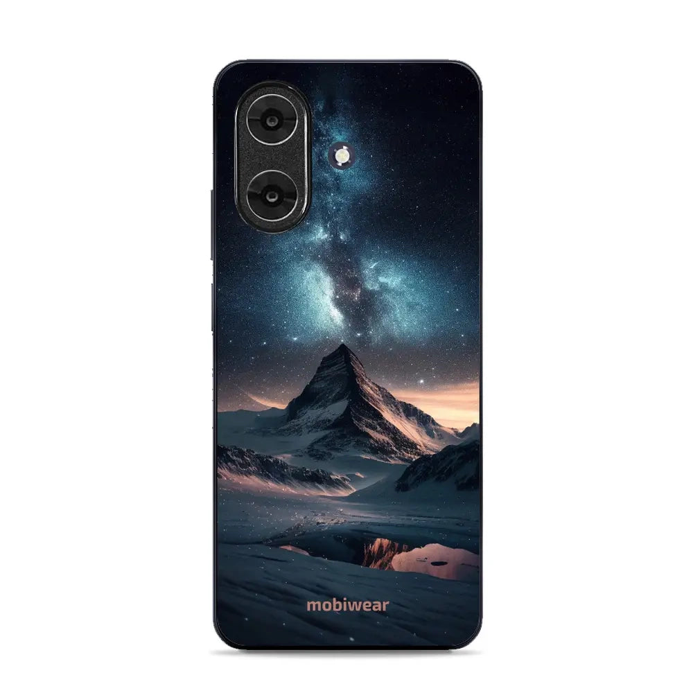 Handyhülle für Realme Note 60, Mobiwear Glossy Case, Nachtberg