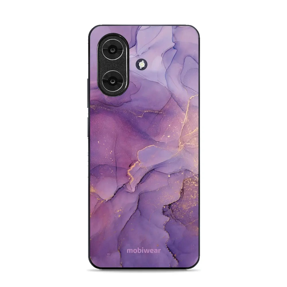 Handyhülle für Realme Note 60, Mobiwear Glossy Case, Violett
