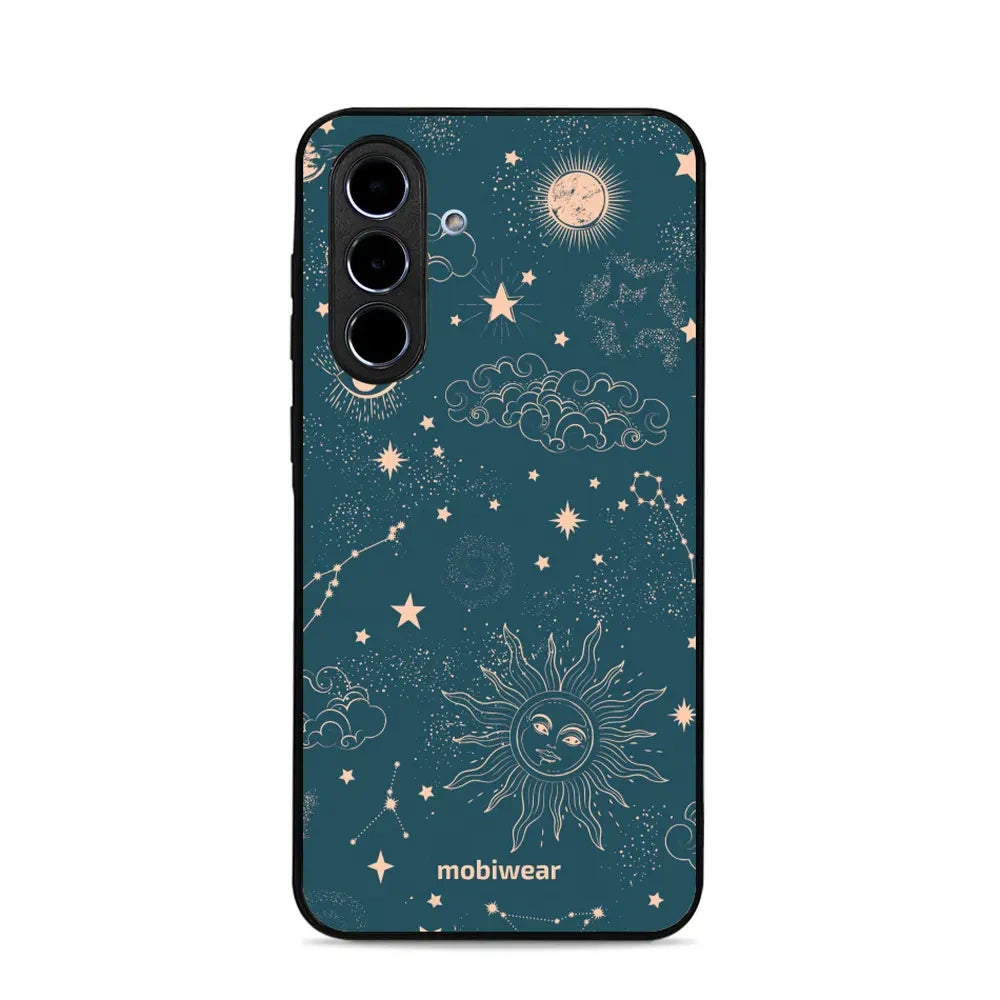 Handyhülle für Galaxy A56 5G, Mobiwear Glossy Case, Astraler Staub