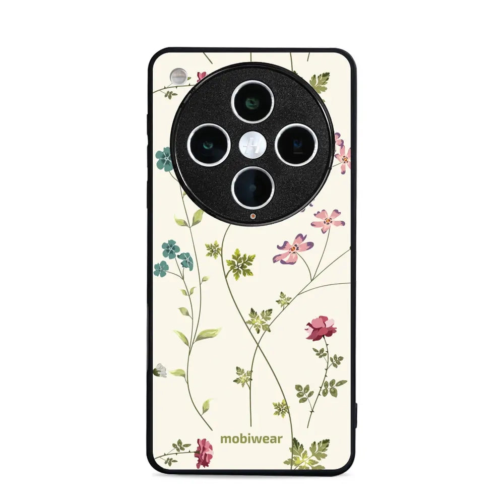 Handyhülle für Oppo Find X8 Pro, Mobiwear Glossy Case, Idyllische Blüte