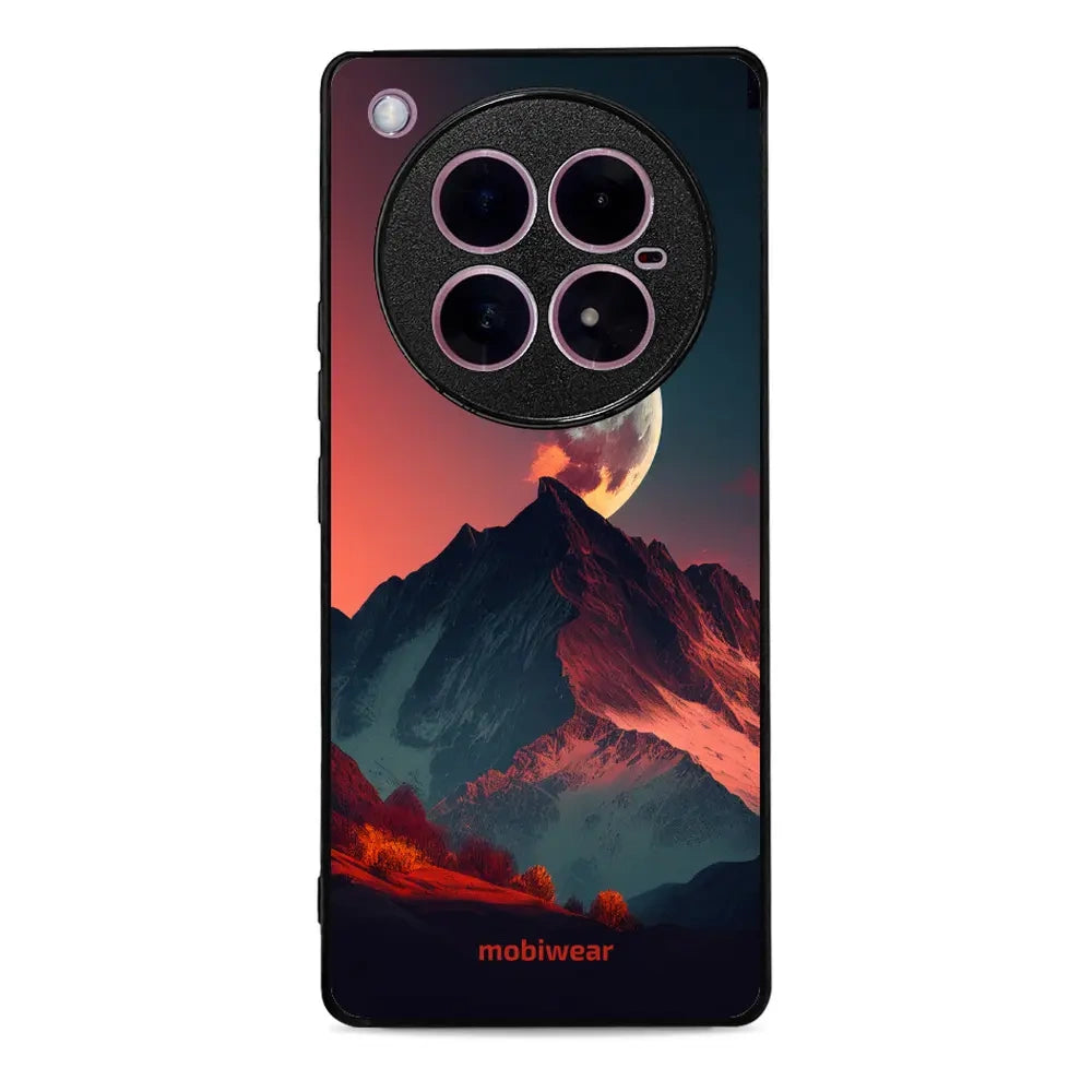 Handyhülle für Infinix Zero 40 5G, Mobiwear Glossy Case, Gebirgsdämmerung