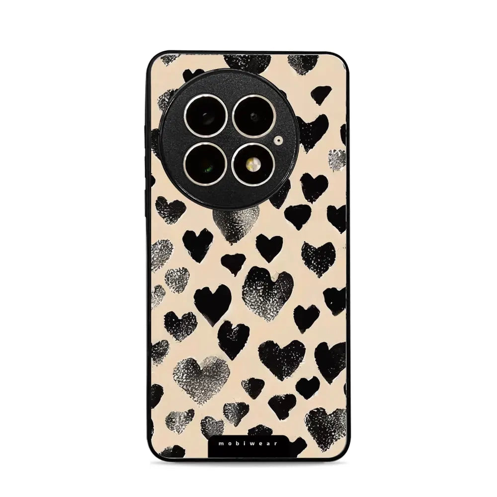 Handyhülle für OnePlus 13, Mobiwear Glossy Case, Beige Liebe