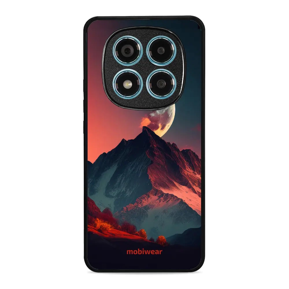 Handyhülle für Xiaomi Redmi Note 14 Pro 4G, Mobiwear Glossy Case, Gebirgsdämmerung