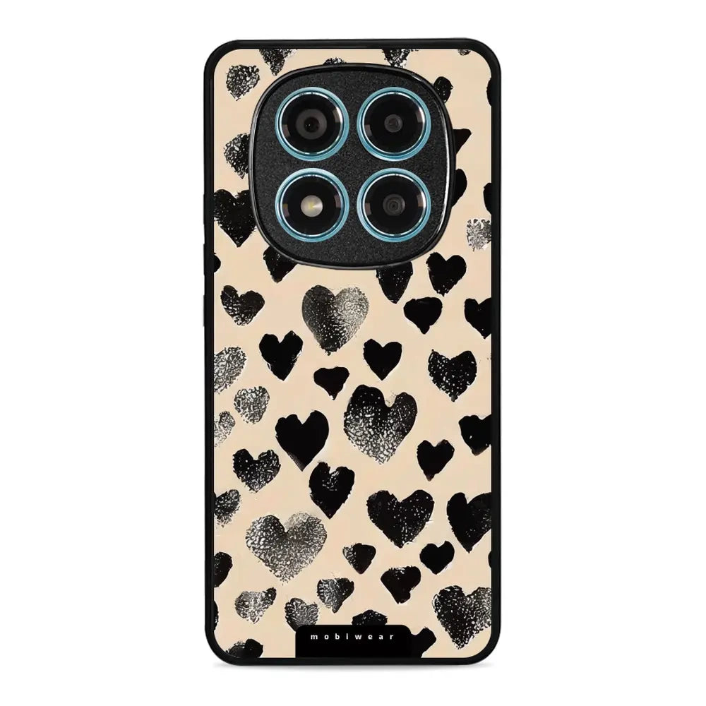 Handyhülle für Xiaomi Redmi Note 14 Pro 4G, Mobiwear Glossy Case, Beige Liebe