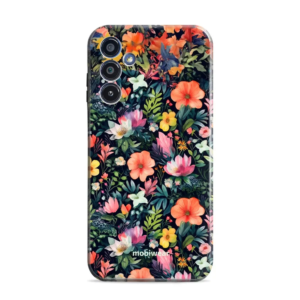 Handyhülle für Galaxy S25 Ultra, Mobiwear Elite Pro, Bunt-Blumig