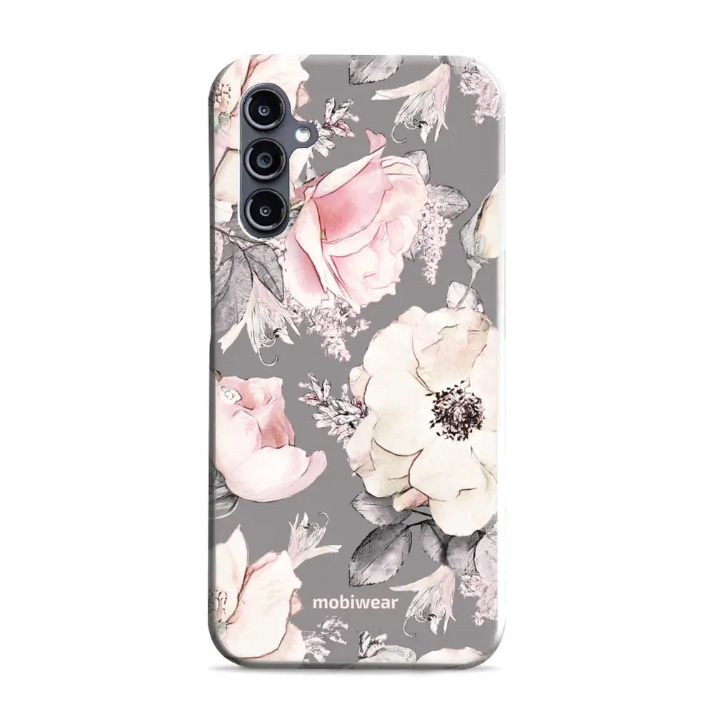 Handyhülle für Galaxy A56 5G, Mobiwear Elite Pro, Rosa-Blumig